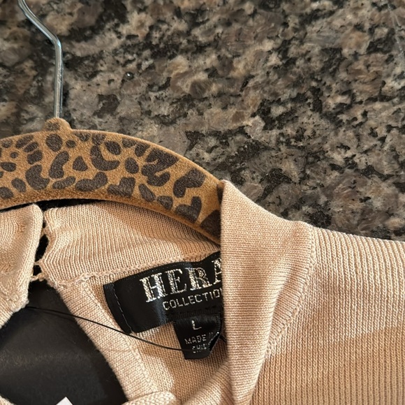 Hera collection backless cross cross tie tight fitting dress NWT L - Picture 6 of 12